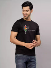 Your place or mine - Sukhiaatma Unisex Graphic Printed Black T-shirt